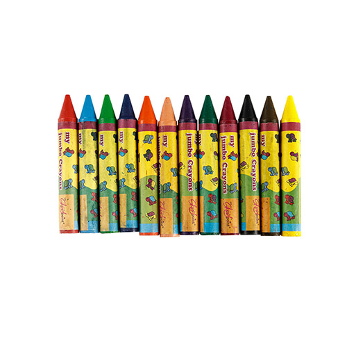 What are the advantages of wax crayons?