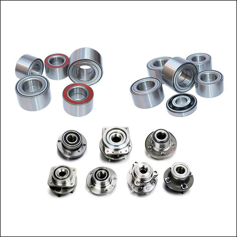 Components of a wheel hub bearing